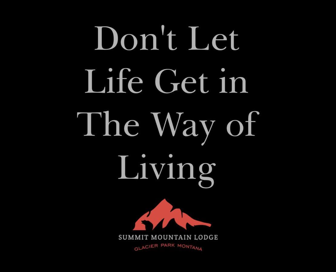 Summit Mountain Lodge And Steakhouse East Glacier Park Village 外观 照片